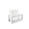 Rev-A-Shelf Aluminum, Silver, 10.75 in W, 19.25 in H, 21.94 in D, 21.94 in L, Silver 5349-15DM-1 - alternate 1